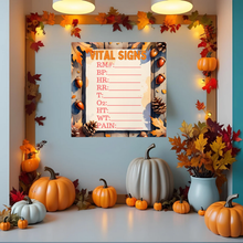 Load image into Gallery viewer, 30 Printable Vital Signs 3.5inx3.5in Memo Pad (DIGITAL DOWNLOAD)