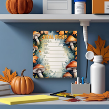 Load image into Gallery viewer, 30 Printable Vital Signs 3.5inx3.5in Memo Pad (DIGITAL DOWNLOAD)