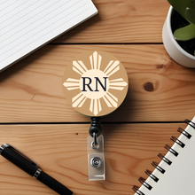 Load image into Gallery viewer, Filipino Heritage Badge Reel