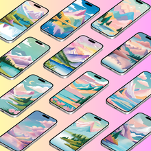 Load image into Gallery viewer, 15 Dreamy Mountain Wallpaper (DIGITAL DOWNLOAD)
