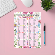 Load image into Gallery viewer, Shift Organizer, Vital Signs Tracker and Report Sheet Nursing Bundle (DIGITAL DOWNLOAD)