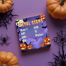 Load image into Gallery viewer, 30 Printable Vital Signs 3.5inx3.5in Memo Pad (DIGITAL DOWNLOAD)