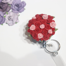 Load image into Gallery viewer, Bouquet of Roses Badge Reel
