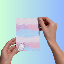 Load image into Gallery viewer, 11 Printable 6inx4in Memo Pad Template (DIGITAL DOWNLOAD)
