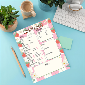 Shift Organizer, Vital Signs Tracker and Report Sheet Nursing Bundle (DIGITAL DOWNLOAD)