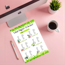 Load image into Gallery viewer, Shift Organizer, Vital Signs Tracker and Report Sheet Nursing Bundle (DIGITAL DOWNLOAD)
