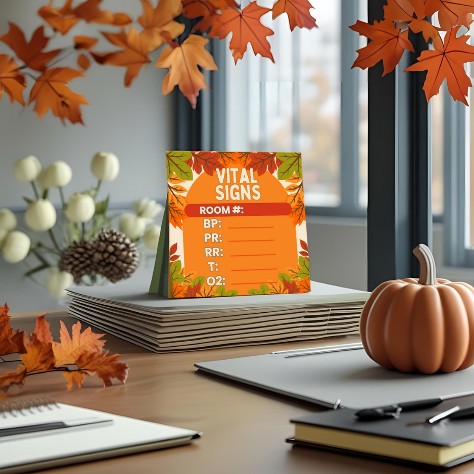 Fall Leaves Sticky Note