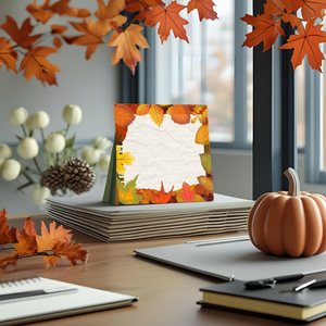 Fall Leaves Sticky Note